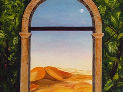 "Solitude"
oil on canvas  40cm x 40cm 